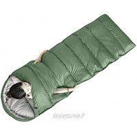 Sac de couchage de camping sac de couchage sarcophage pour l'extérieur coupe-vent chaud pour le camping la randonnée la maison les voyages