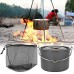 Batterie de Cuisine en Pot de Camping Pot de Cuisson Portable en Pot Tribal de Camping pour la randonnée en Camping en Plein air