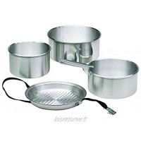 Bo-Camp 2200125 Set de 6 casseroles Argent