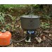 usharedo Outdoor 750 ml – 2900 ml Pot en titane avec couvercle pliable Poignée Barrière Camping Randonnée Pique-nique Bouteille d'eau Tasse Tasse Cuillère Set