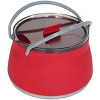 Marmite de camping pliable bouilloire portable 1 L ultra légère kit de cuisine de camping pour extérieur casseroles poêles