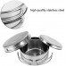 SH-RuiDu Lot de 4 ustensiles de cuisine en acier inoxydable anti-adhésif pour camping pique-nique extérieur casserole ou poêle vaisselle pour la cuisson et la cuisson