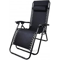 BSJZ Chaise de Camping chaises de Plage Pliantes légères ergonomiques avec accoudoir appuie-tête Chaise Longue de Plage Camping en Plein air Voyage