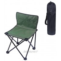 Chaise de Camping Chaise de Camping Pliante Chaises Pliantes ultralégères d'extérieur avec Sac de Rangement Chaise de pêche Portable pour Camping sur Herbe Plage de Sable Balcon Pêche