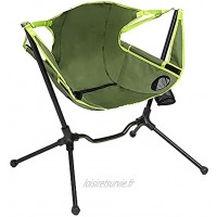 Chaise de Camping Chaise de Camping Pliante portative Chaise à Bascule Pliante de Plage en Plein air Chaise de pêche en Plein air pour Le Camping la randonnée la randonnée