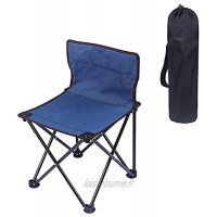 Chaise de Camping Chaises Pliantes ultralégères d'extérieur Chaise de Camping Pliante Chaise de pêche Portable avec Sac de Rangement pour Le Camping sur Herbe Plage de Sable Balcon Pêche