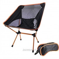 Chaise de camping compacte et pliable Petite chaise de camping ultra légère et pliable dans un sac pour l'extérieur pique-nique camping randonnée