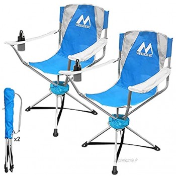 Chaise de camping pliable chaise portable ultra légère avec porte- sac de transport chaise de plage piscine pique-nique pêche jardin randonnée 2