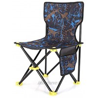 Chaise de camping portable avec poche latérale chaise pliante légère avec sac de rangement complet pour le camping la randonnée le camping la pêche les activités de plein air