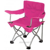 Eurotrail Chaise de camping pliable pour enfants Rose 54 x 35 x 30 cm