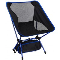 Hansiro Chaise de camping ultra légère | Chaise de plein air pliable Chaise de plage | Chaise pliante compacte avec sac de transport pour l'extérieur camping jardin pique-nique plage randonnée