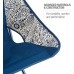 Helinox Sunset Chair Chaise de camping légère à dossier haut compacte pliable Motif cachemire Bleu