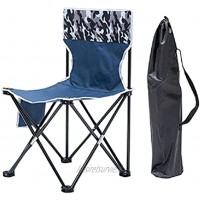 Kagodri Chaise de camping pliante d'extérieur avec sac de rangement Supporte 150 kg