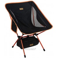 Trekology YIZI GO Chaise de Camping Portable avec Hauteur réglable Chaises Pliantes compactes Ultra-légères dans Un Sac de Transport pour randonneurs Camping Plage Plein air Plein air.