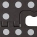 GYYlucky Tabouret de Bain à Pied Portable Tabouret en Plastique antidérapant léger à la Maison Camping pêche barbecues Pique-Nique Color : Dunkelgrau Size : 25 x 31.5 x 22 cm