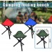 QKFON Tabouret d'alpinisme à trois pieds banc de camping pliable chaise de pêche portable pour camping en plein air