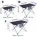 Azarxis Table de Camping Pliante avec Sac de Transport Portable Léger Compacte pour Pique-Nique en Plein Air Plage BBQ