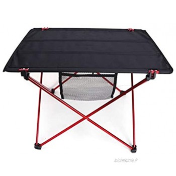 MQH Table de Pique-Nique Table de Pique-Nique de Camping Portable en Alliage d'aluminium Pliant en Plein air pour la Camping de randonnée Table de Camping
