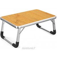 Tables Pliante Portable extérieure de Camping Simple Pliable à Manger de Pique-Nique Color : Brown Size : 60 * 40 * 26cm