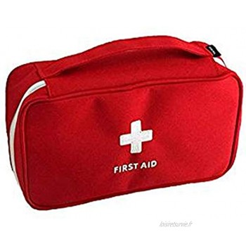Trousse de Premiers Secours Sac Médical Portable Sac de Rangement First Aid Kit Extérieur pour Maison Voyage Promenade Alpinisme Randonnée Camping