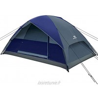Bessport Camping Tente 2 Personnes Imperméable Tente Ultra Légère 4 Saison Facile à Installer Tentes Dôme Double Couche Tente Ventilée pour Pique-Nique Randonnée Camping