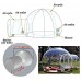 Chambre Gonflable de Tente De Bulle Tentes Transparentes de Dôme d'air de Famille D'arrière-Cour de Camping avec Le Ventilateur Libre Boule de Cristal Gonflable