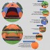 Erfula Tente hexagonale Tente de dôme Festival de 4-8 Personnes Tente de Camping familiale Coupe-Vent imperméable et résistant aux UV 240 240 145cm 94.5 94.5 57inch Successful