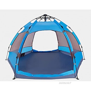 Familiale Tente Dôme Automatique Tente de Camping Imperméable étanche Coupe-Vent Tente Pop up Automatique pour 5-8 Personnes Camping en Plein Air Randonnée Chasse