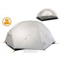 Mongar 2 Personne 3 Saisons Camping Tente Ultra Léger Tente Imperméable 20D en Silicone pour Randonnée Alpinisme