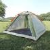 N B Tente à dôme 3-4 Personne Tente de Camping instantanée imperméable Simple à Construire Anti-Moustique et à l'épreuve des Insectes Espace spacieux pour Le Camping la Plage la pêche