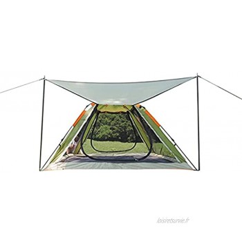N B Tente à dôme 3-4 Personne Tente de Camping instantanée imperméable Simple à Construire Anti-Moustique et à l'épreuve des Insectes Espace spacieux pour Le Camping la Plage la pêche