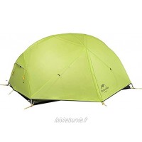 Naturehike Mongar Tente de Camping Double Ultralégère en Silicone 20D pour 2 Personnes