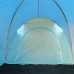 OUWTE Tente de Camping Tente Tunnel pour 6 à 9 Personnes avec 3 Chambres à Coucher et Un Porche à baldaquin |Tente dôme avec Sac de Transport pour la randonnée en Plein air