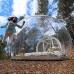 Qianduoduo888 Tente Gonflable Transparente De Dôme Maison De Tente Transparente Gonflable Tente Gonflable à La Tente à Bulles d'air Pluviométrique Adaptée à La Cour De Camping en Plein Air