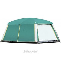 Tente de Plage Portable Grande Tente de Camping de Camping Camping Sun Shelter 4 côtés Ventilation Design Soleil Shelter Tentes pour la randonnée d'alpinisme Plage