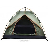 Tente Randonnée Tente Portable Imperméable Camping Randonnée Tente Portable Anti-UV Extérieur Automatique Tentes pour Famille 3-4 Personne