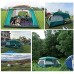 Tentes de camping pour 4 saisons tente de camping familiale en plein air Tente coupe-vent imperméable avec fenêtres en filet la tente de plage tente de randonnée en camping pour l'escalade