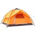 WEI-LUONG Tente Dceer Tente Automatique extérieur 3-4 Personnes Tente Double Plage Camping de Camping Plusieurs Personnes Tente Camping en Plein air Color : Orange