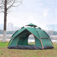 XINCHAOZ Camping Tente 3-4 Personnes Ultra Légère Facile à Installer Tentes Dôme Double Couche Tente 4 Saison Imperméable Ventilée pour Pique-Nique Randonnée Camping