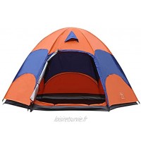 Biggys Tente De Camping,Tente Imperméable Éextérieure Double Couche Tente De Camping pour Randonnée Voyage Alpinisme justifiable