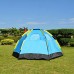 F&zbhzy Tente Tente de Camping pour 3 à 5 Personnes avec 2 Portes 4 fenêtres Anti-UV Tente de yourte mongole Grand Espace Tente Touristique 305x264x145cm