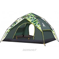JIAGU Tentes légères Tente étanche Portable an Beach Portable Automatique instantanée Convient avec étui de Transport Tente Sac à Dos Tente de Plage Color : Green Size : One Size