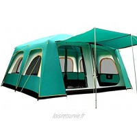 JIAGU Tentes légères Tente familiale de Plein air for Les Parties Camping Randonnée Bivouac avec Sac de Transport Tente étanche Portable Tente de Plage Color : Green Size : One Size
