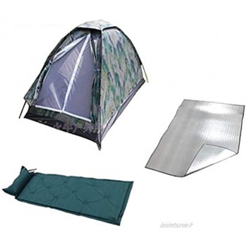 JianFeng Tente de camping en plein air de camping numérique tente de camping extérieur 2 personnes automatique étanche tente coussin d'humidité coussin gonflable
