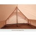 JTYX Tente de Camping pour 2 Personnes en Tissu de Coton Tente imperméable abri Solaire Tente familiale pour Les Voyages la randonnée la Ventilation