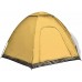 Ksodgun Tente de 6 Personnes de Camping Couche Imperméable Portable Tissu et Fibre de Verre Bleu et Jaune