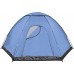 Ksodgun Tente pour 6 Personnes Bleu Tente de Camping Couche Imperméable Portable