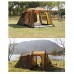 LMJ Camping Tente 8 Personne Famille Tentes Big Easy Up Grand Maille Porte Double Couche étanche résistant aux intempéries Color : Green