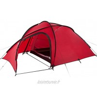 LXX Tente Tente 3 ultraléger Camping Personne Installation Facile Double Couche Tente instantanée étanche for la Famille randonnée pédestre tentes Color : Red