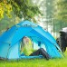 LZTET Tente Tente Personnes Grande Tente Familiale avec De Très Grands Compartiments De Couchage Sombres Et Un Vestibule Rapide à Monter étanche WS 4 000 Mm